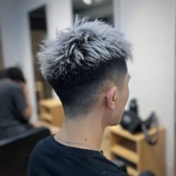 Men's Haircut And Platinum Hair Color By Kaiis Hair + Makeup Richmond